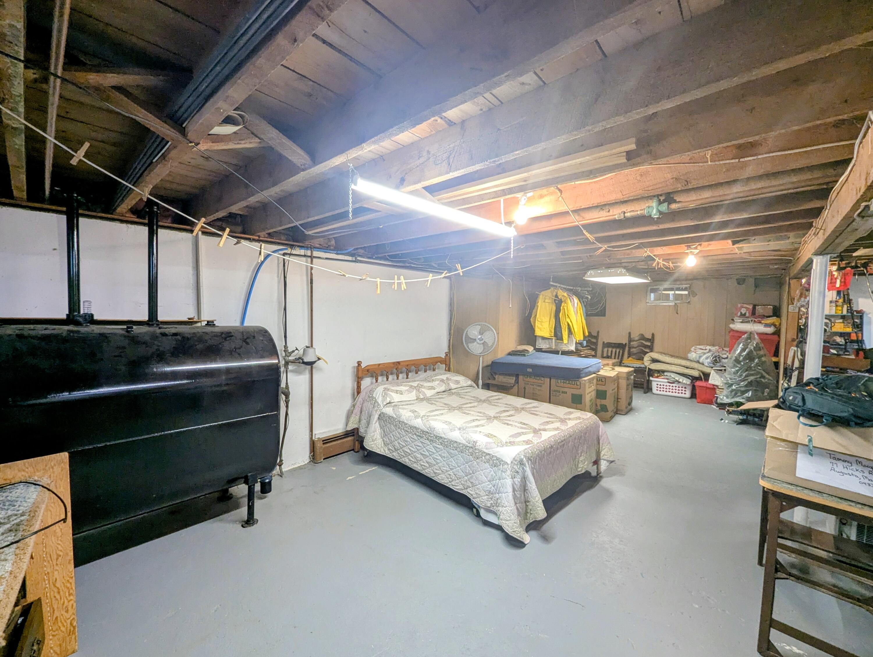 77 Hicks Road Augusta, ME 04330 - Photo 23 of 23 living area of basement