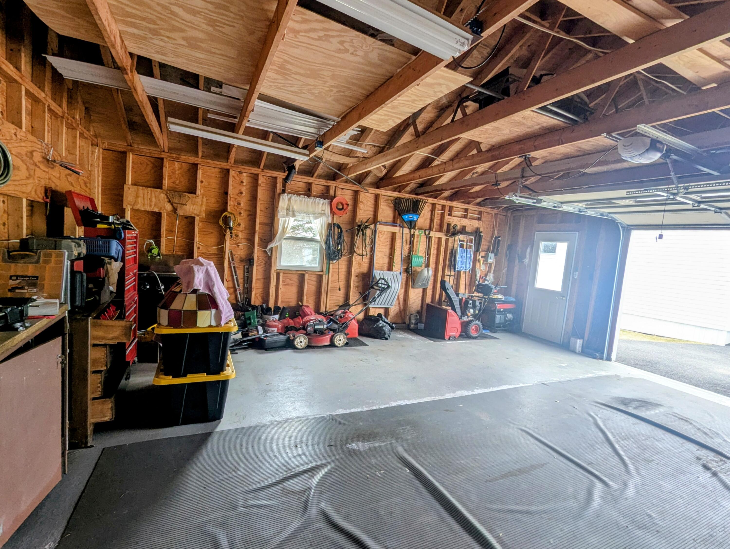 77 Hicks Road Augusta, ME 04330 - Photo 9 of 23 garage interior