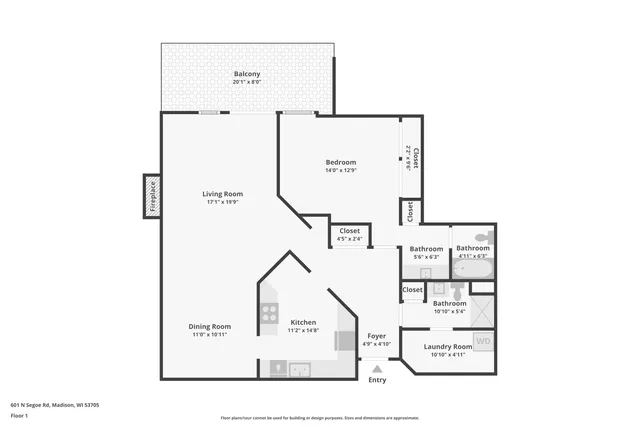 $350,000 | 601 North Segoe Road, Unit 301, Madison, WI 53705