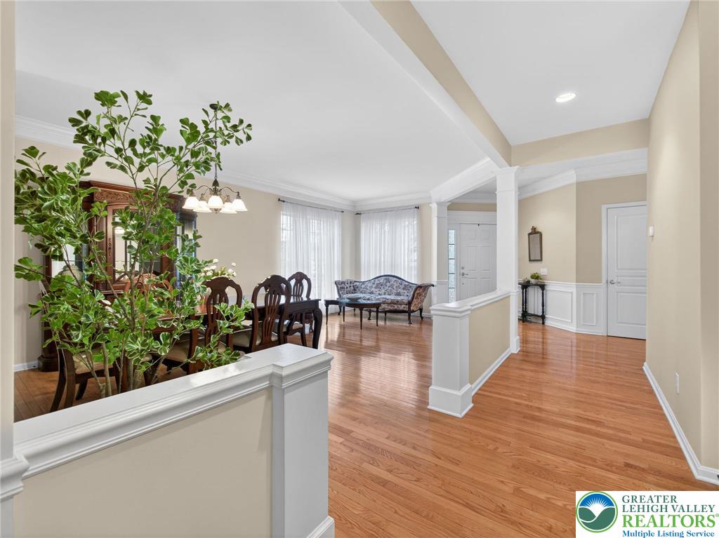 8611 Cascade Road Breinigsville, PA 18031 - Photo 13 of 40 a view of a living room and entryway