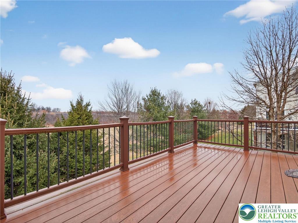 8611 Cascade Road Breinigsville, PA 18031 - Photo 40 of 40 a view of balcony with wooden floor