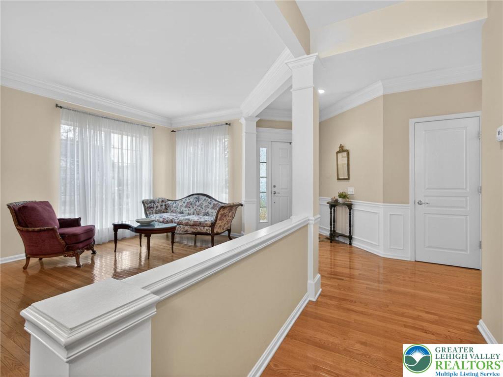 8611 Cascade Road Breinigsville, PA 18031 - Photo 6 of 40 a living room with furniture and a wooden floor