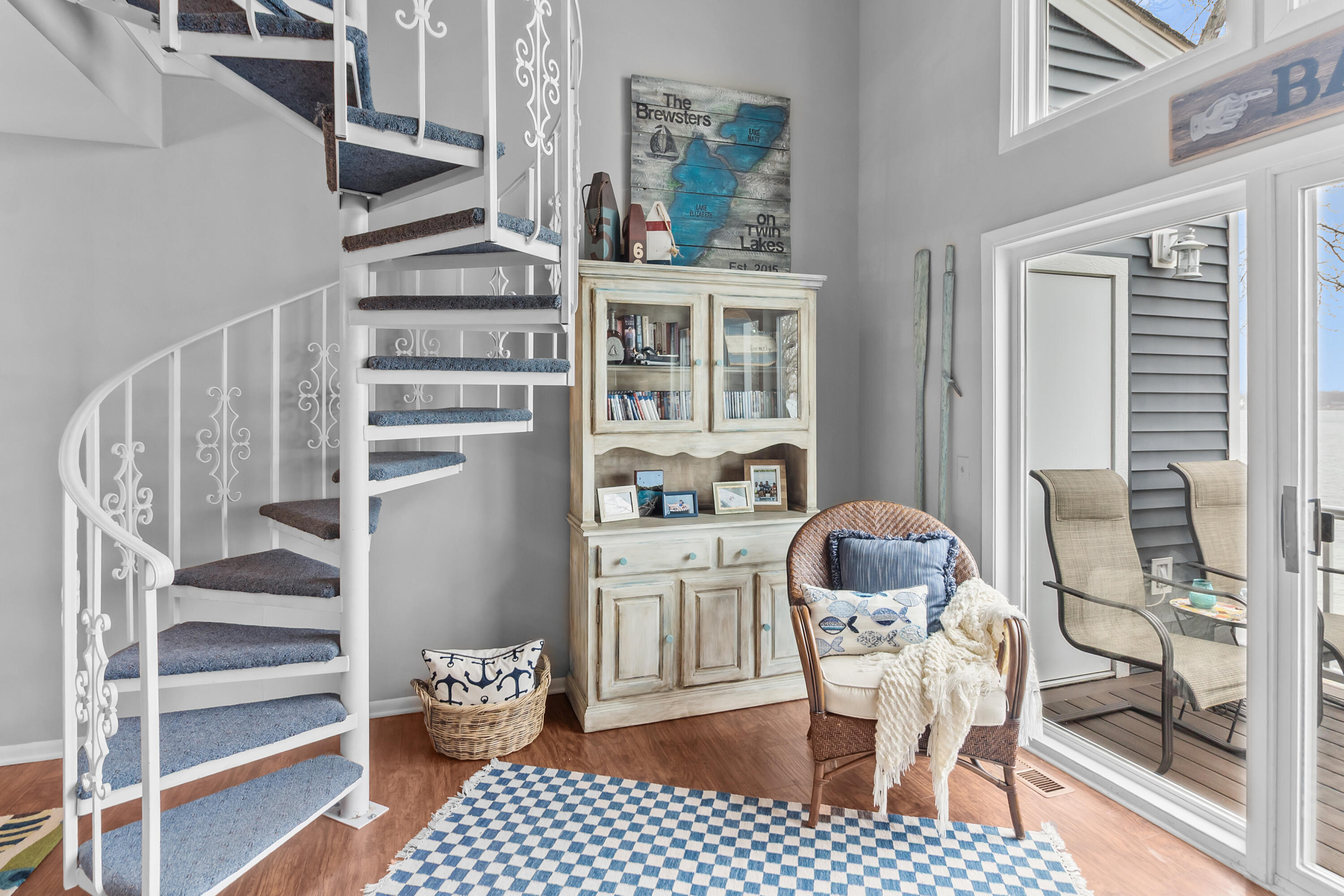 514 Bay View Avenue, Unit 28 Twin Lakes, WI 53181 - Photo 16 of 32 Stairway to upper level