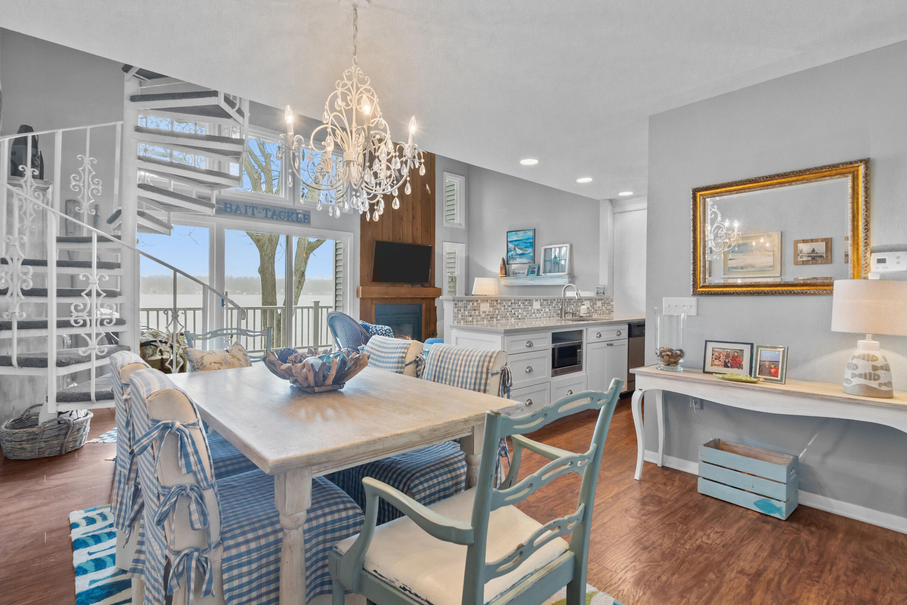 514 Bay View Avenue, Unit 28 Twin Lakes, WI 53181 - Photo 9 of 32 Dining looking into living