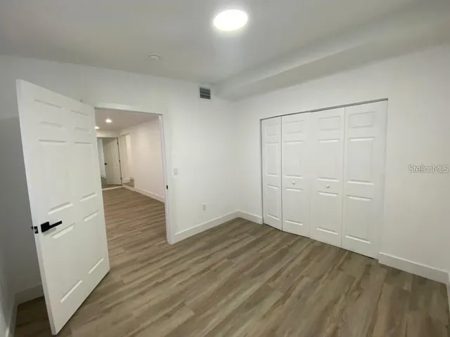 wooden floor in an empty room