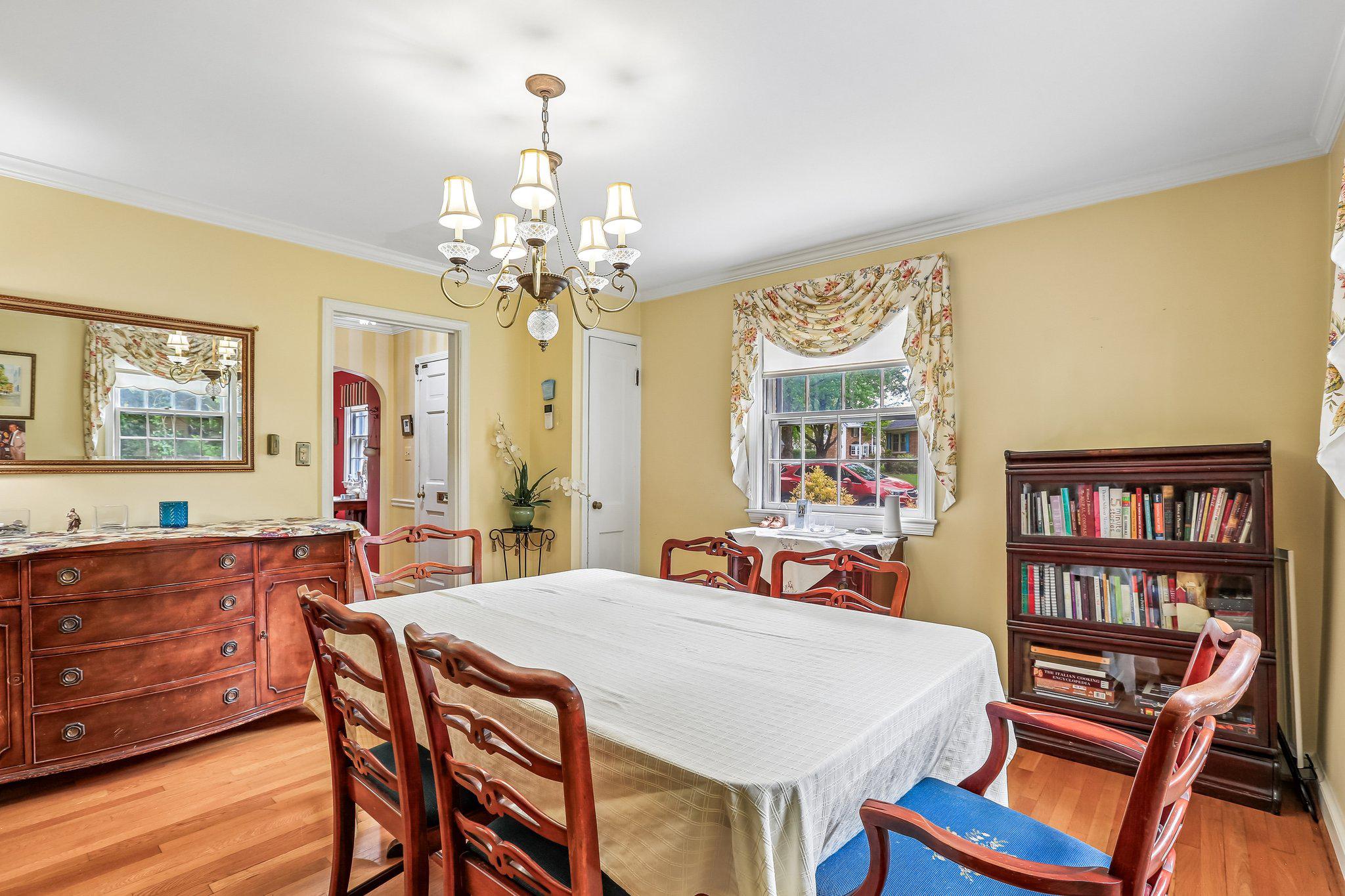 221 Patuxent Road Laurel, MD 20707 - Photo 7 of 33 Charming dining space with warm hues.