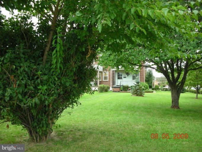 3443 Dunran Road Dundalk, MD 21222 - Photo 28 of 29 a view of a large garden with plants and large trees