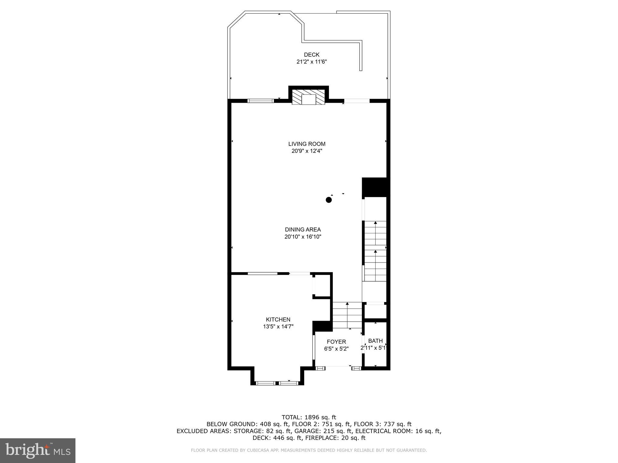 6911 Kerrywood Circle Centreville, VA 20121 - Photo 41 of 44 a picture of a floor plan