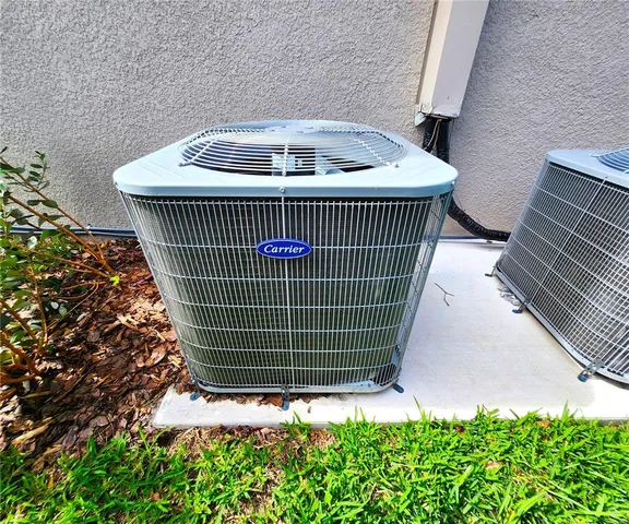a view of a backyard with plants
