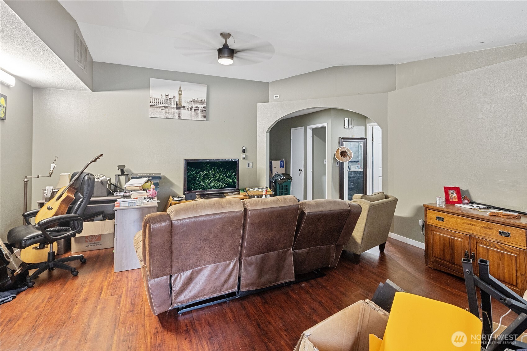 7025 Hannegan Road Lynden, WA 98264 - Photo 4 of 27 a living room with furniture and a fireplace
