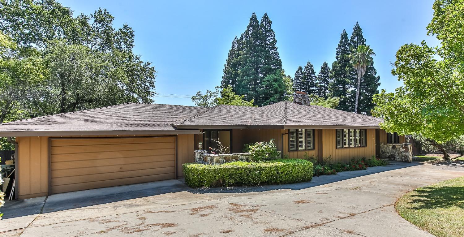 4106 Riva Ridge Drive Fair Oaks, CA 95628 - Photo 1 of 1 Circular driveway,garage, and private patio entrance to Bedroom#4