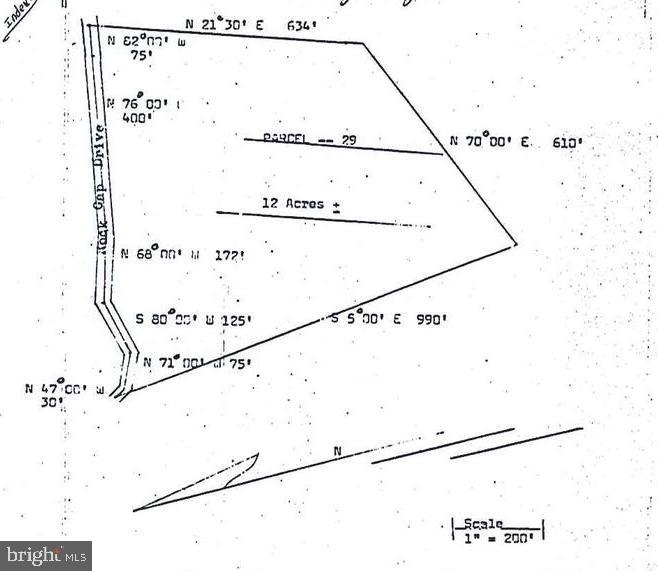 Linaweaver Road Berkeley Springs, WV 25411 - Photo 1 of 3 Survey of 12 acre parcel