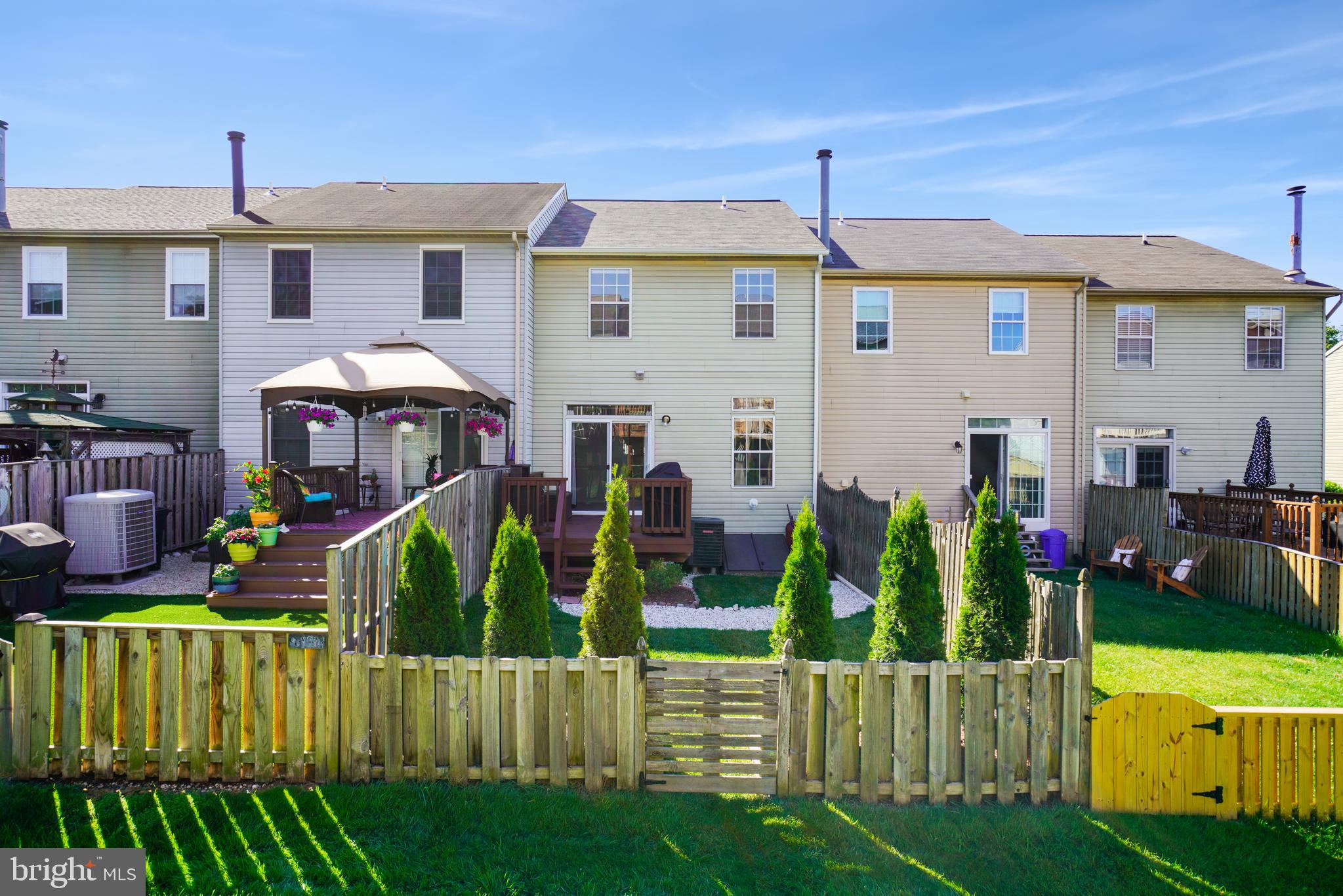 3759 Foxford Stream Road Baltimore, MD 21236 - Photo 36 of 37 Backyard (Fenced with privacy trees)