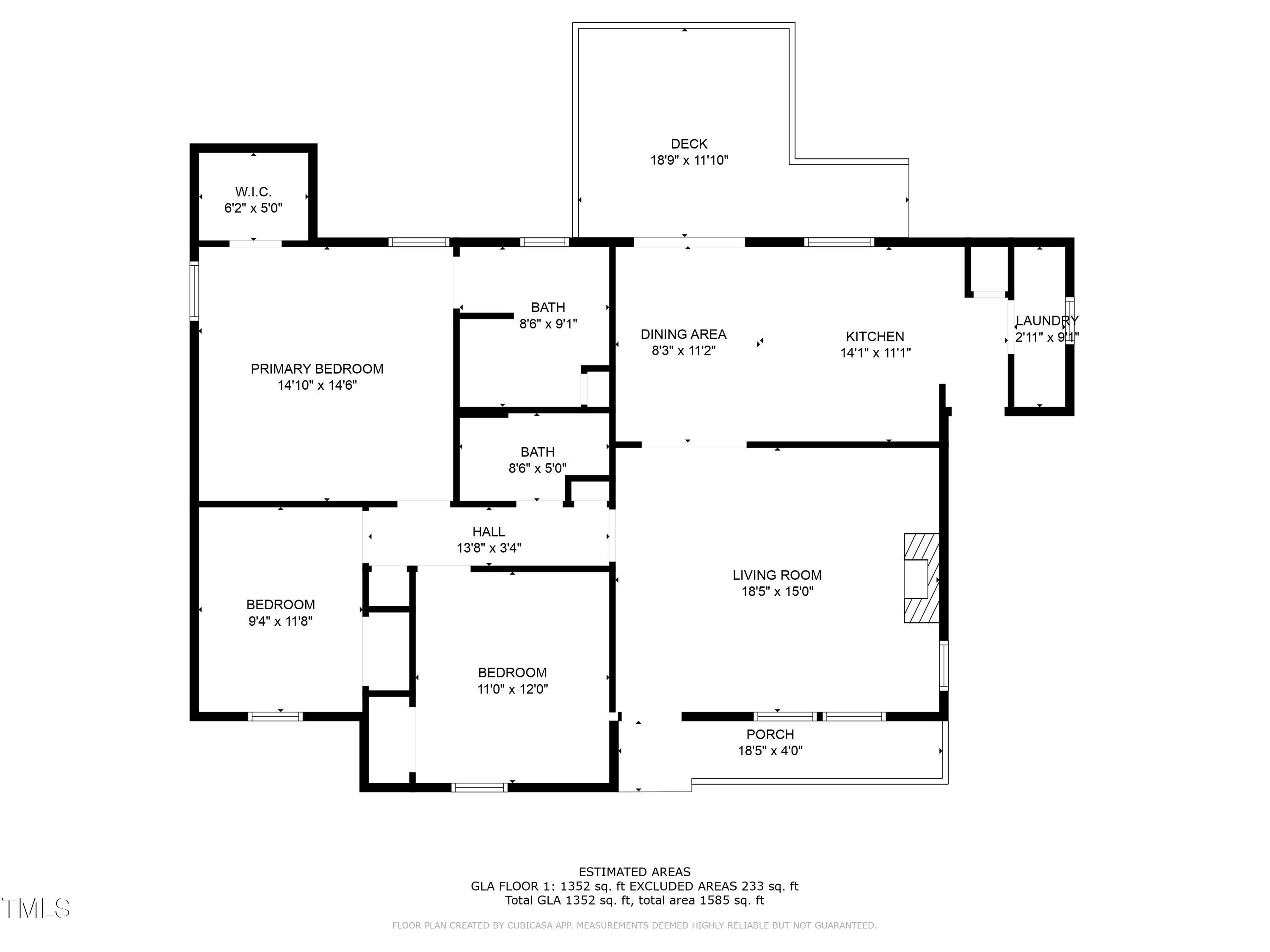 120 Keith Court Willow Spring, NC 27592 - Photo 25 of 25 a picture of a floor plan