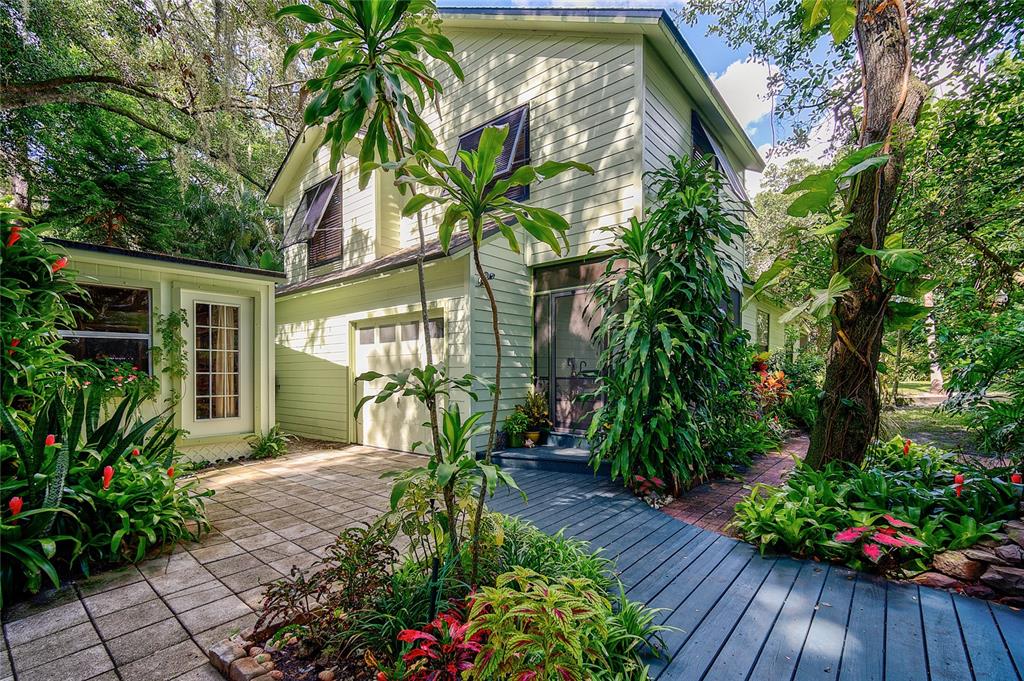 4504 Bliss Road Sarasota, FL 34233 - Photo 1 of 1 Welcome to 4504 Bliss Rd! Enter through the breezeway to the main two story home on the right. Your guests will enjoy the private studio on the left.