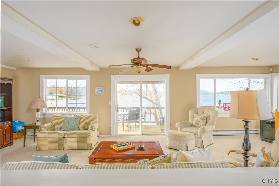 429 Main Street Sterling, NY 13156 - Photo 18 of 44 Access to Deck and Views of the Lake