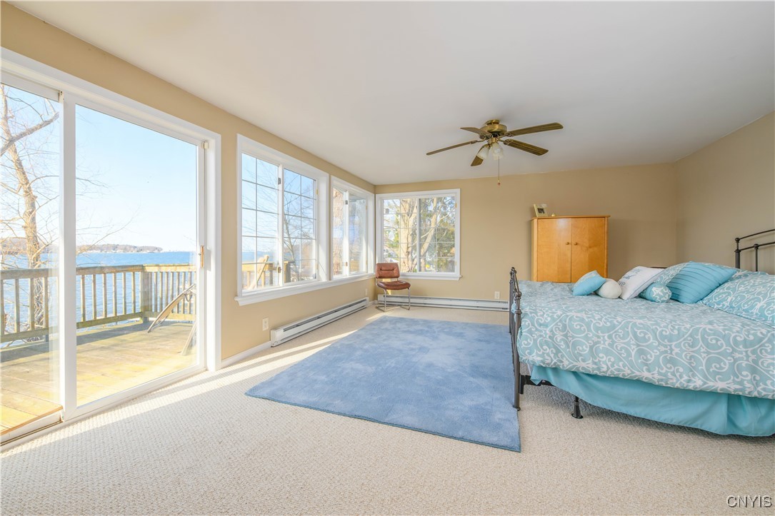 429 Main Street Sterling, NY 13156 - Photo 27 of 44 Owners Bedroom with Access to the Top Deck