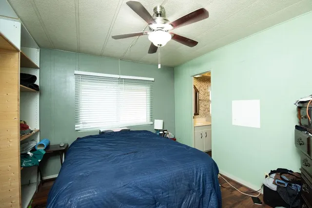 a room with furniture and a window