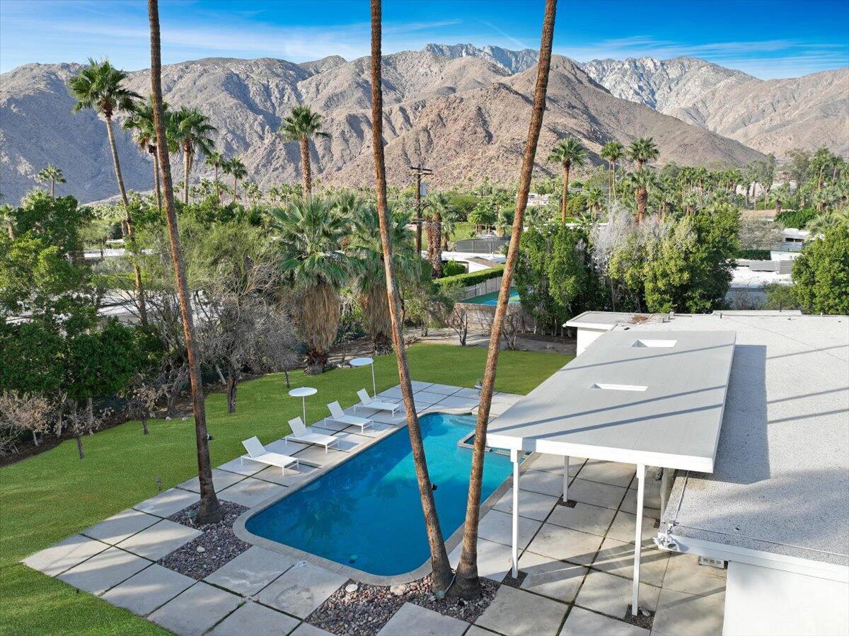 447 West Mariscal Road Palm Springs, CA 92262 - Photo 1 of 22 a view of yard with patio