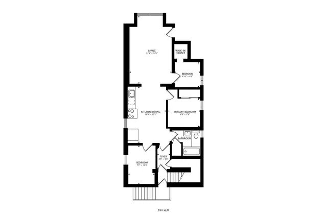 a picture of a floor plan