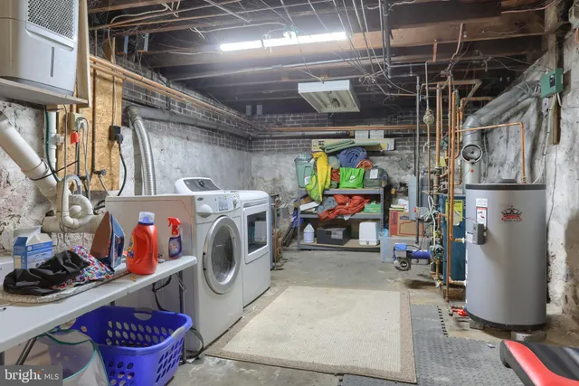 a utility room with lot of items