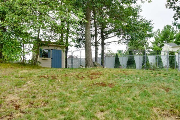 237 Acropolis Road Lowell, MA 01854 - Photo 21 of 22 a backyard of a house with lots of green space