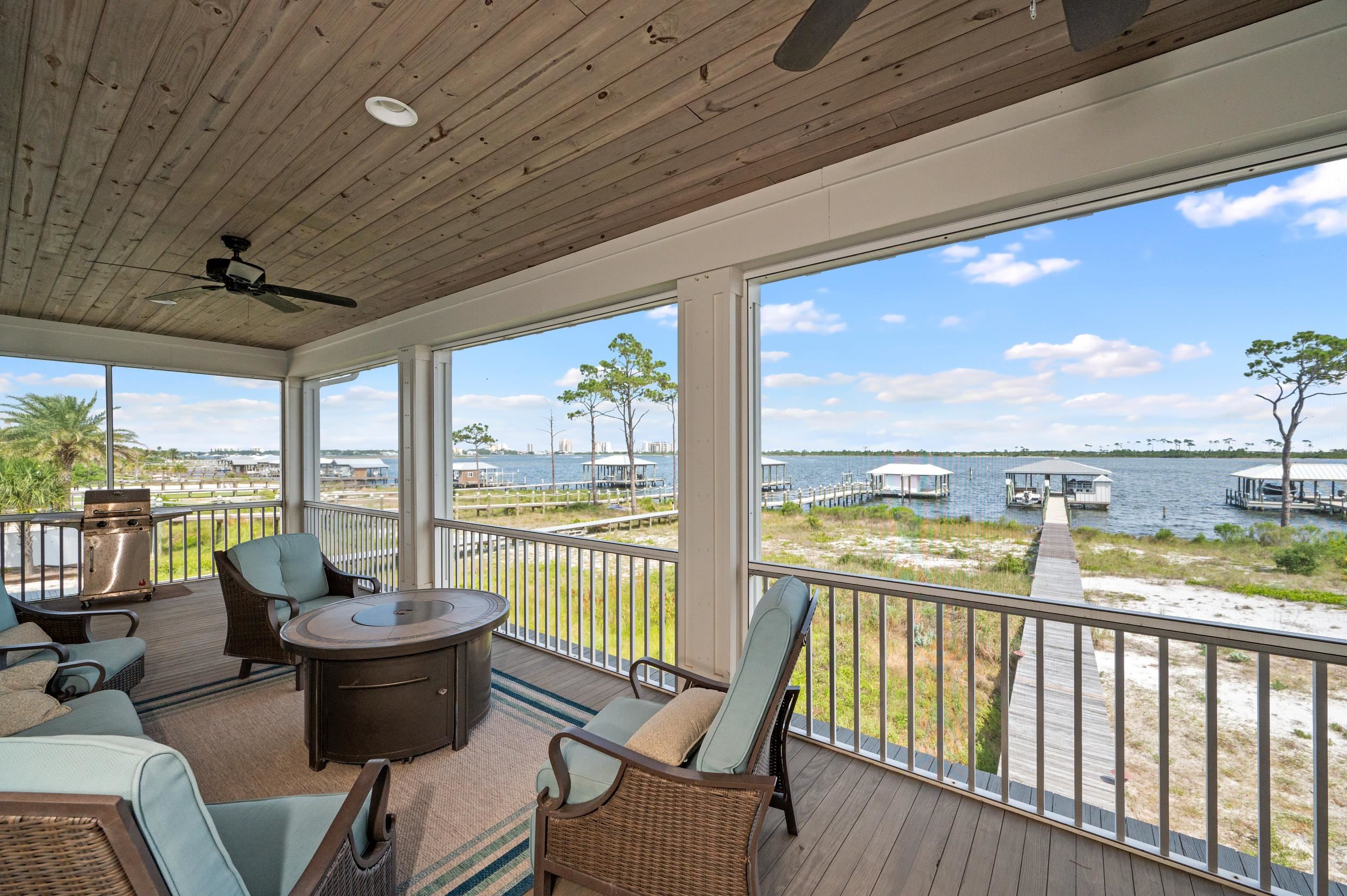32760 River Road Orange Beach, AL 36561 - Photo 42 of 49 Spacious screened porch