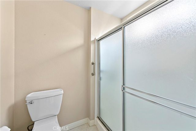 a bathroom with a toilet