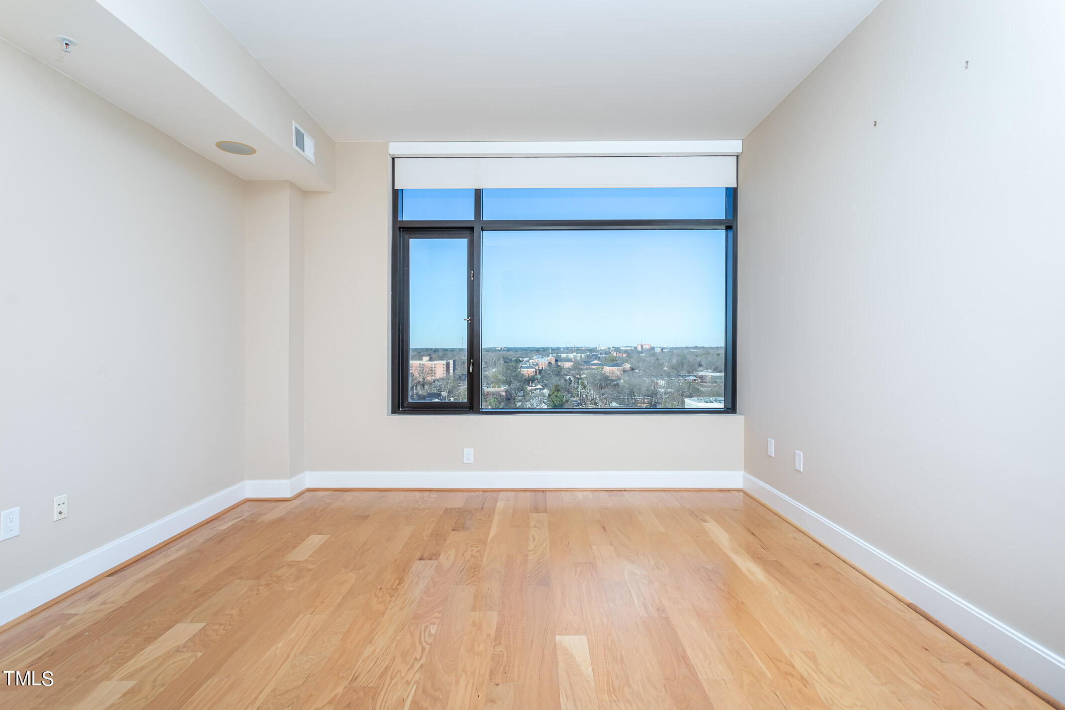 122 North Harrington Street, Unit 1075 Raleigh, NC 27603 - Photo 22 of 38 a view of room with window and hardwood floor
