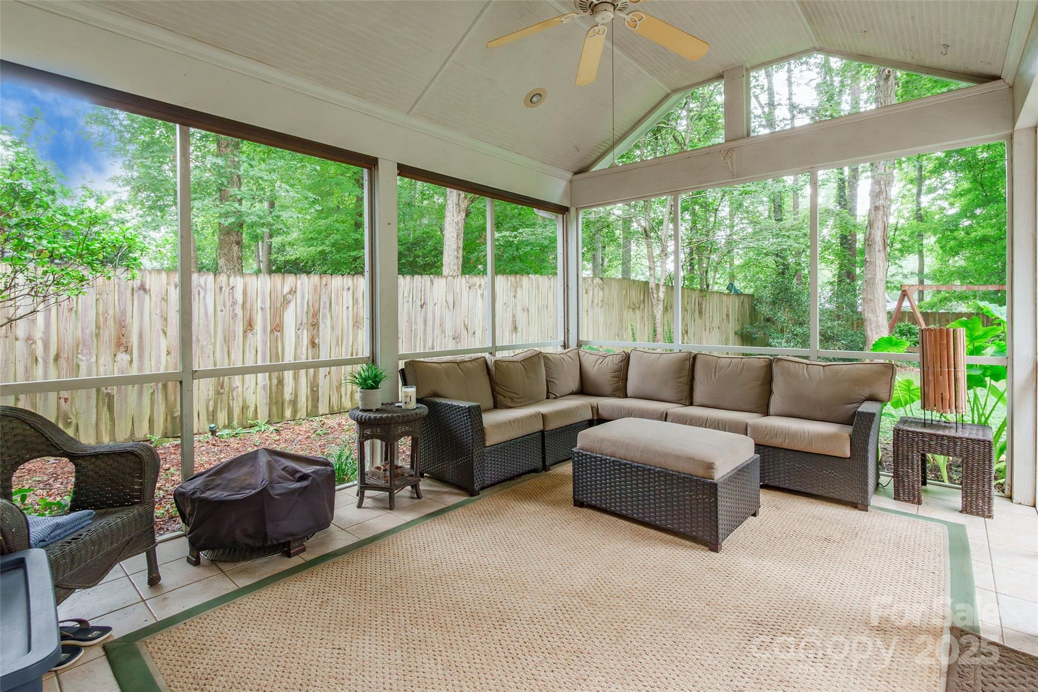 6816 Porterfield Road Charlotte, NC 28226 - Photo 24 of 31 a living room with furniture and a large window