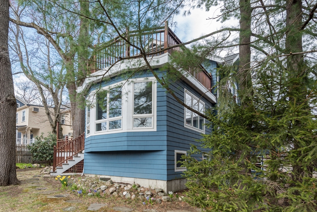 33 Ottawa Road Arlington, MA 02476 - Photo 37 of 38 a view of house with a yard