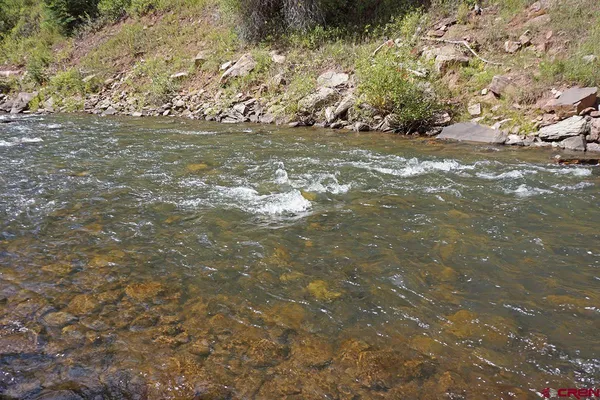 a view of lake and mountain