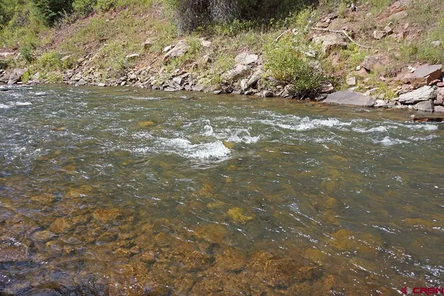 a view of lake and mountain