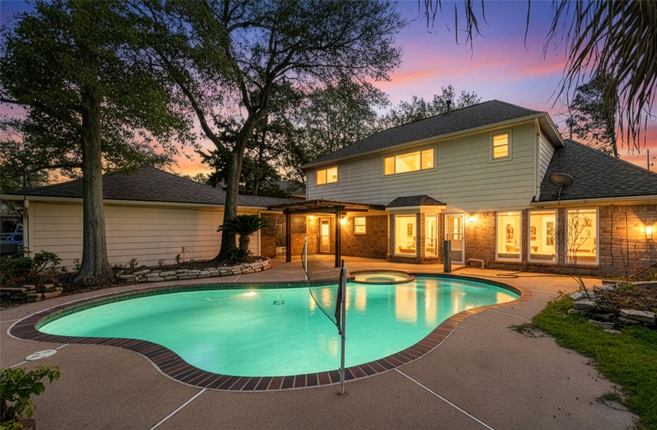Dive into pure joy in your private backyard oasis, featuring a sparkling pool that promises endless summer fun.