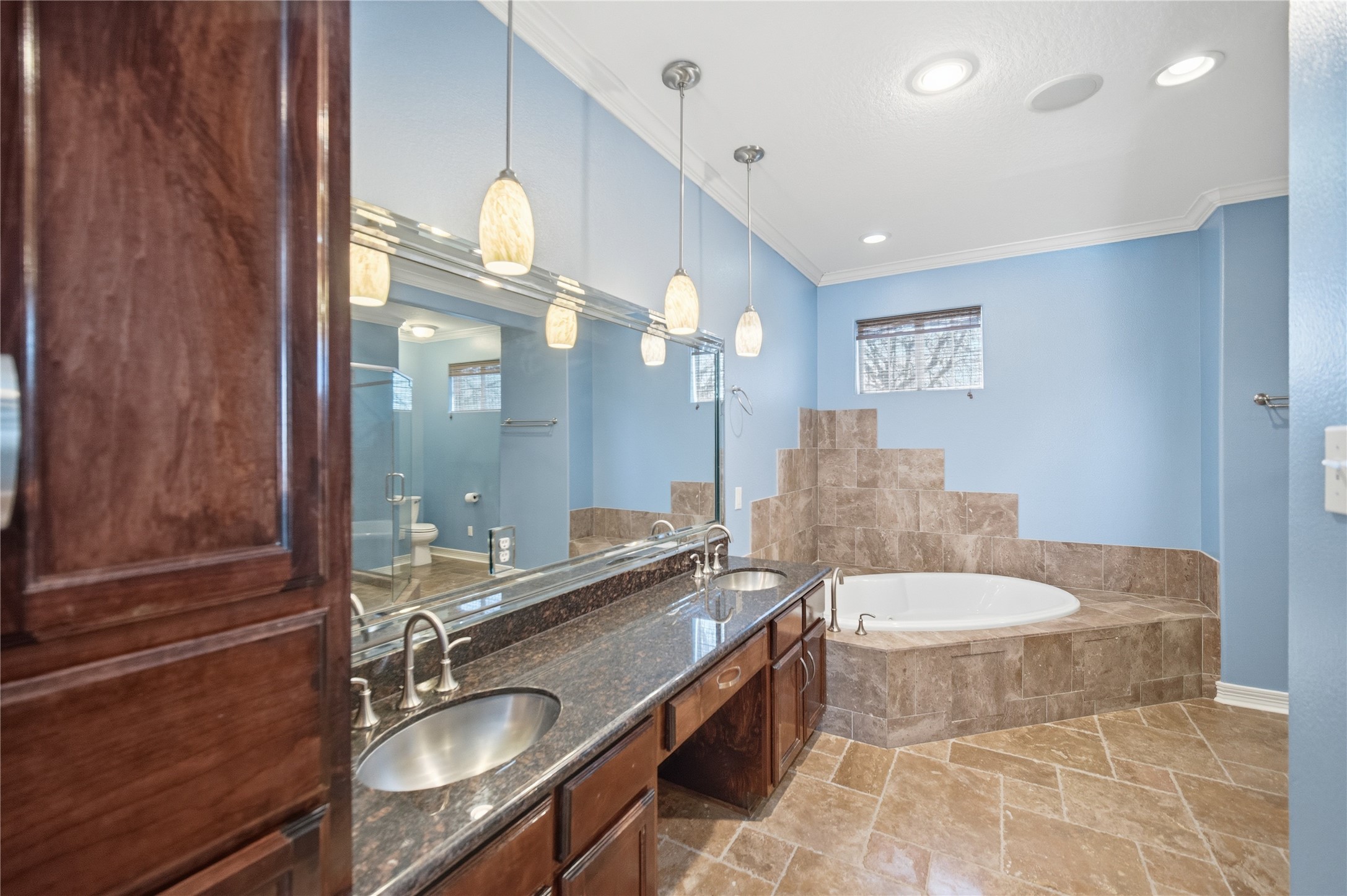 1316 Cleburne Street, Unit B Houston, TX 77004 - Photo 22 of 30 a bathroom with a sink double vanity and a mirror