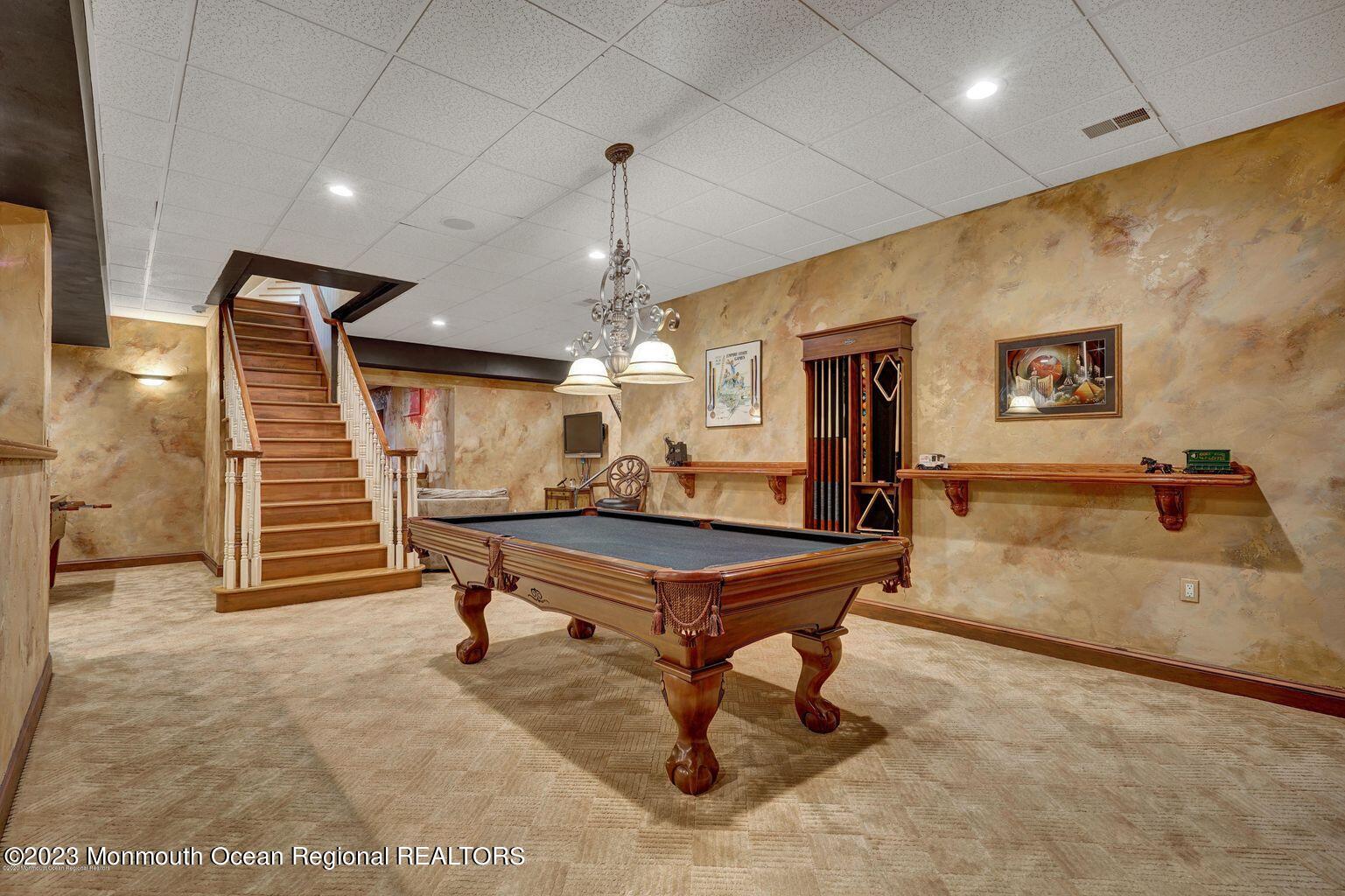 67 Phalanx Road Lincroft, NJ 07738 - Photo 31 of 55 a room with furniture pool table and window