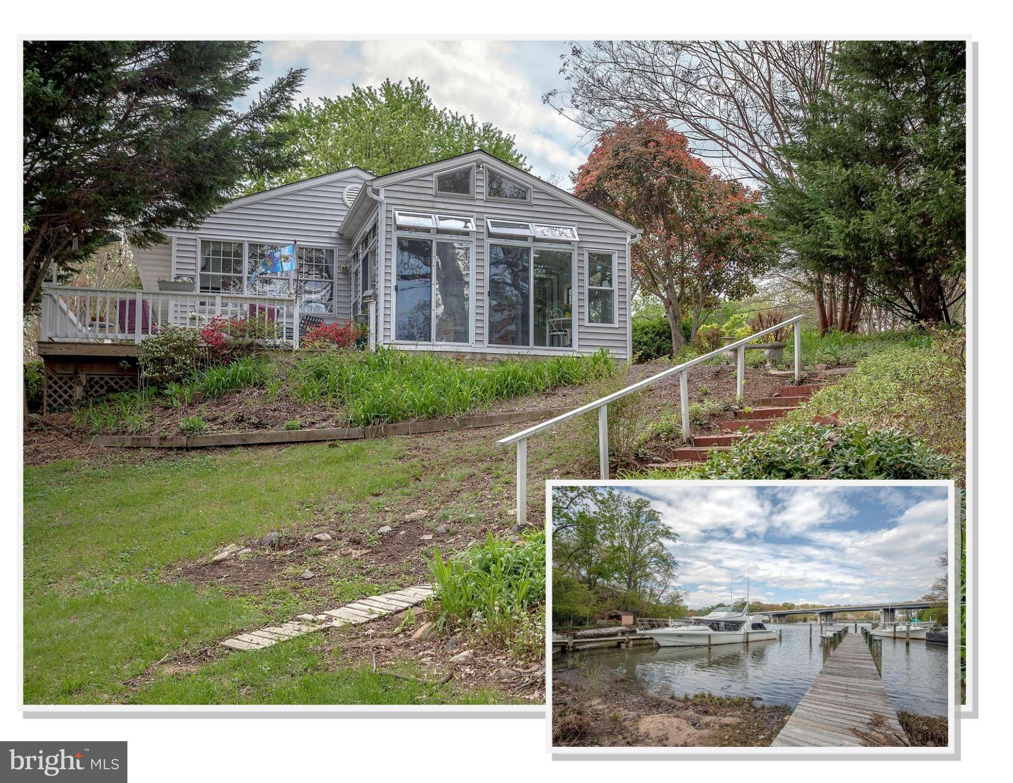 405 Sumner Road Annapolis, MD 21401 - Photo 1 of 30 Waterfront Cottage with Pier on Weems Creek