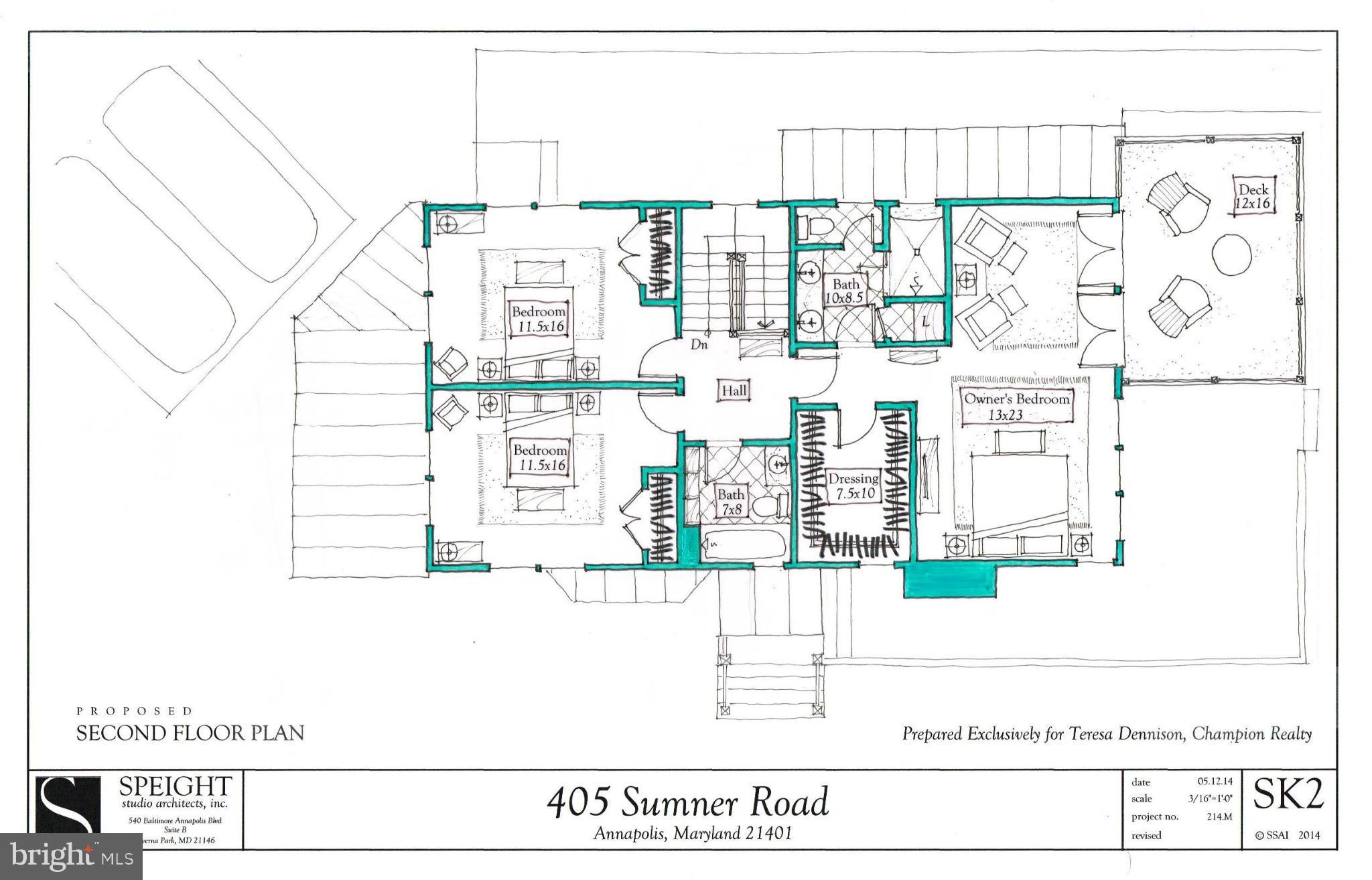 405 Sumner Road Annapolis, MD 21401 - Photo 27 of 30 Speight Studio Architects Expansion Plans