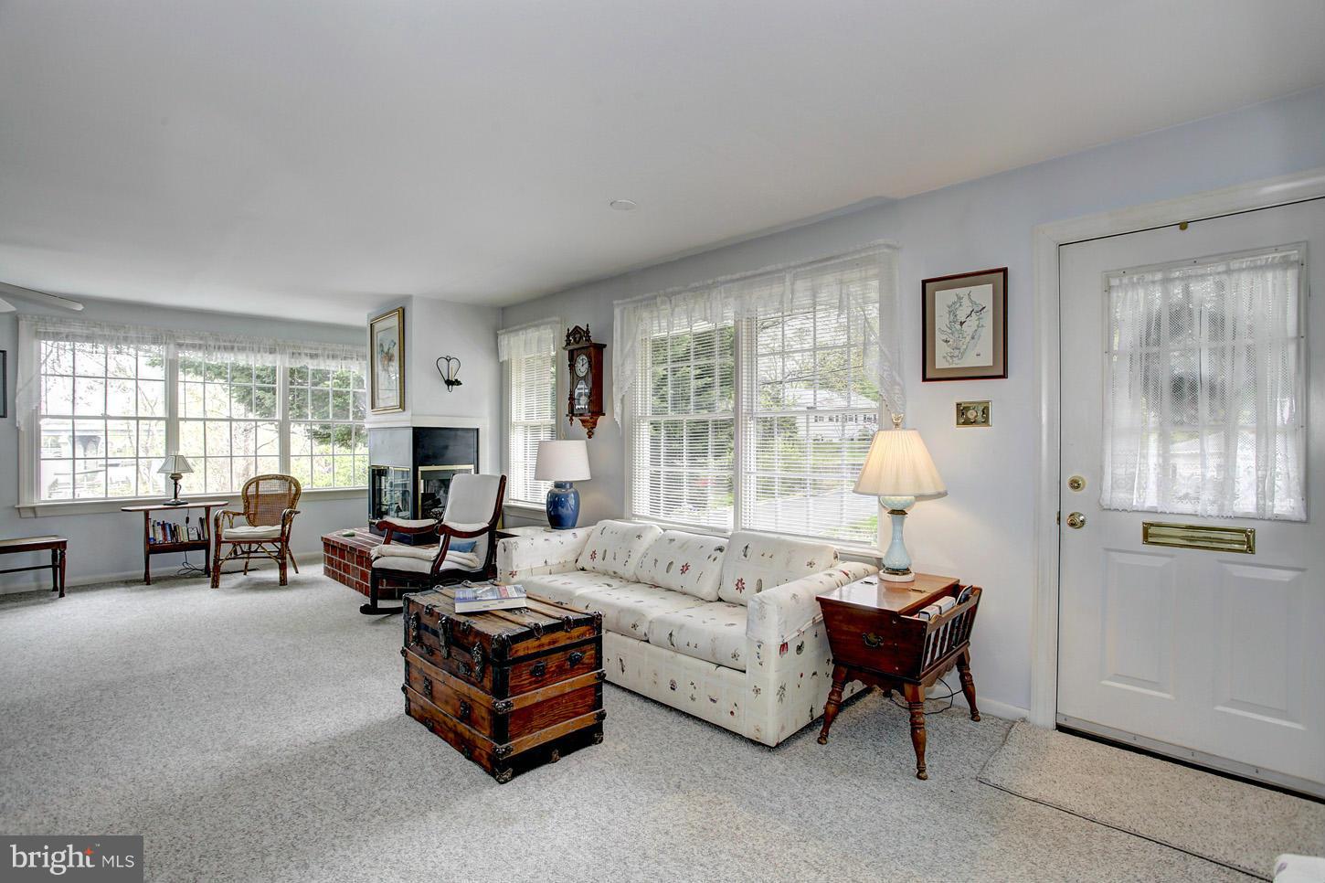 405 Sumner Road Annapolis, MD 21401 - Photo 4 of 30 Living Room with Plenty of Natural Light