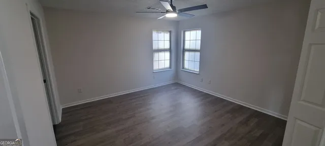wooden floor in an empty room