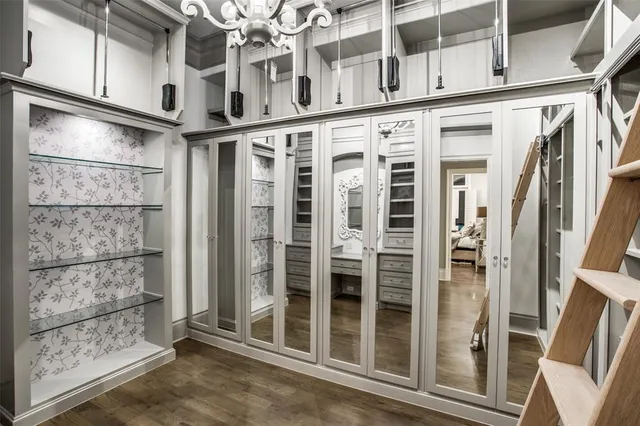 a view of front door