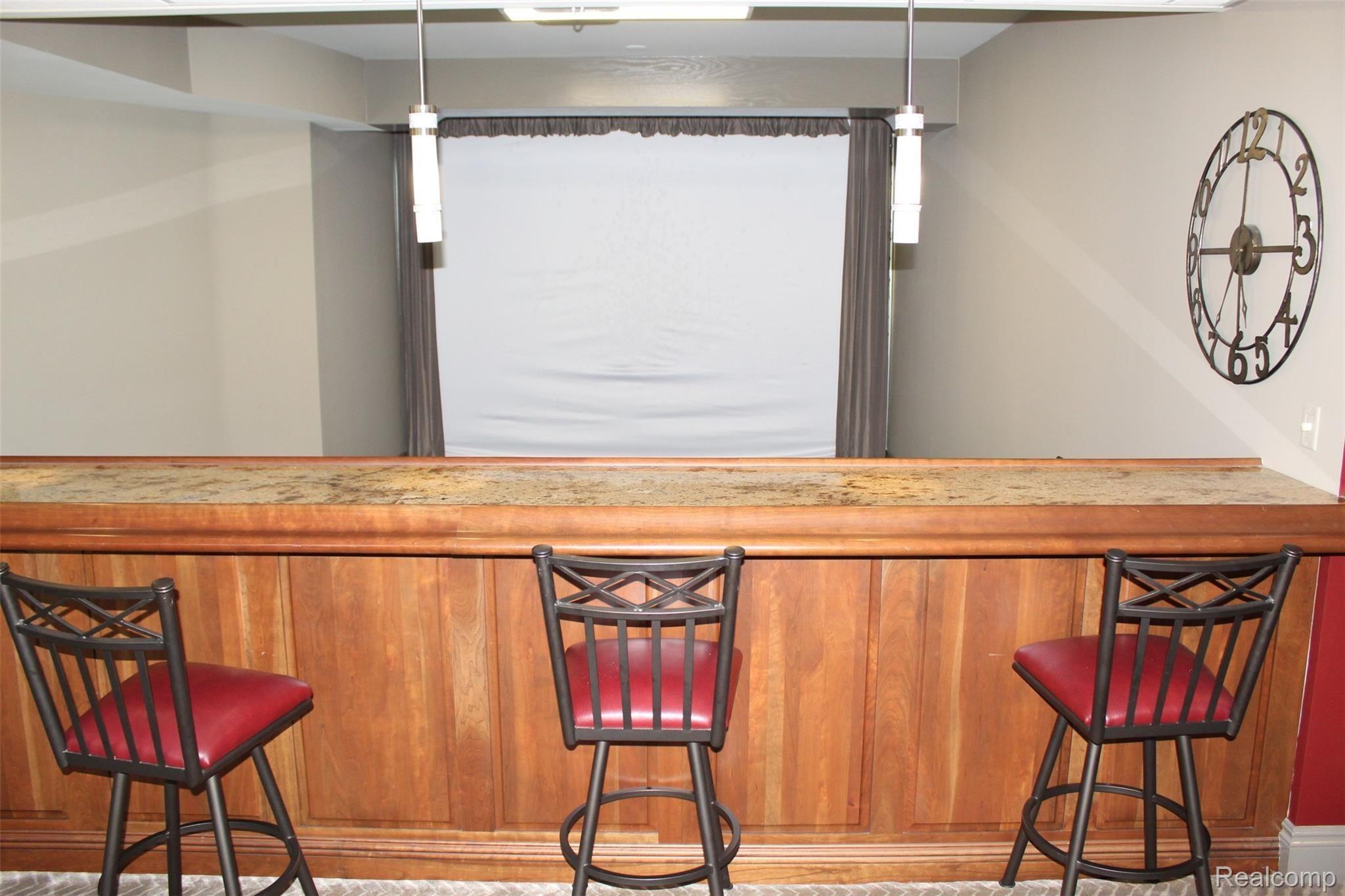 4588 Oakhurst Ridge Road Clarkston, MI 48348 - Photo 52 of 76 Golf Simulator Area in Lower Level.JPG