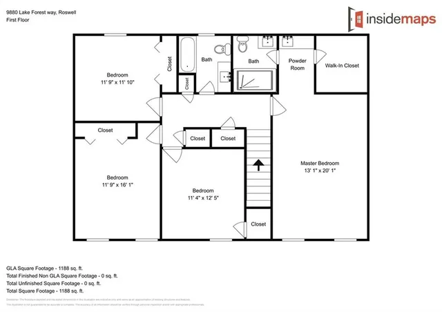 $2,925 | 9880 Lake Forest Way, Roswell, GA 30076