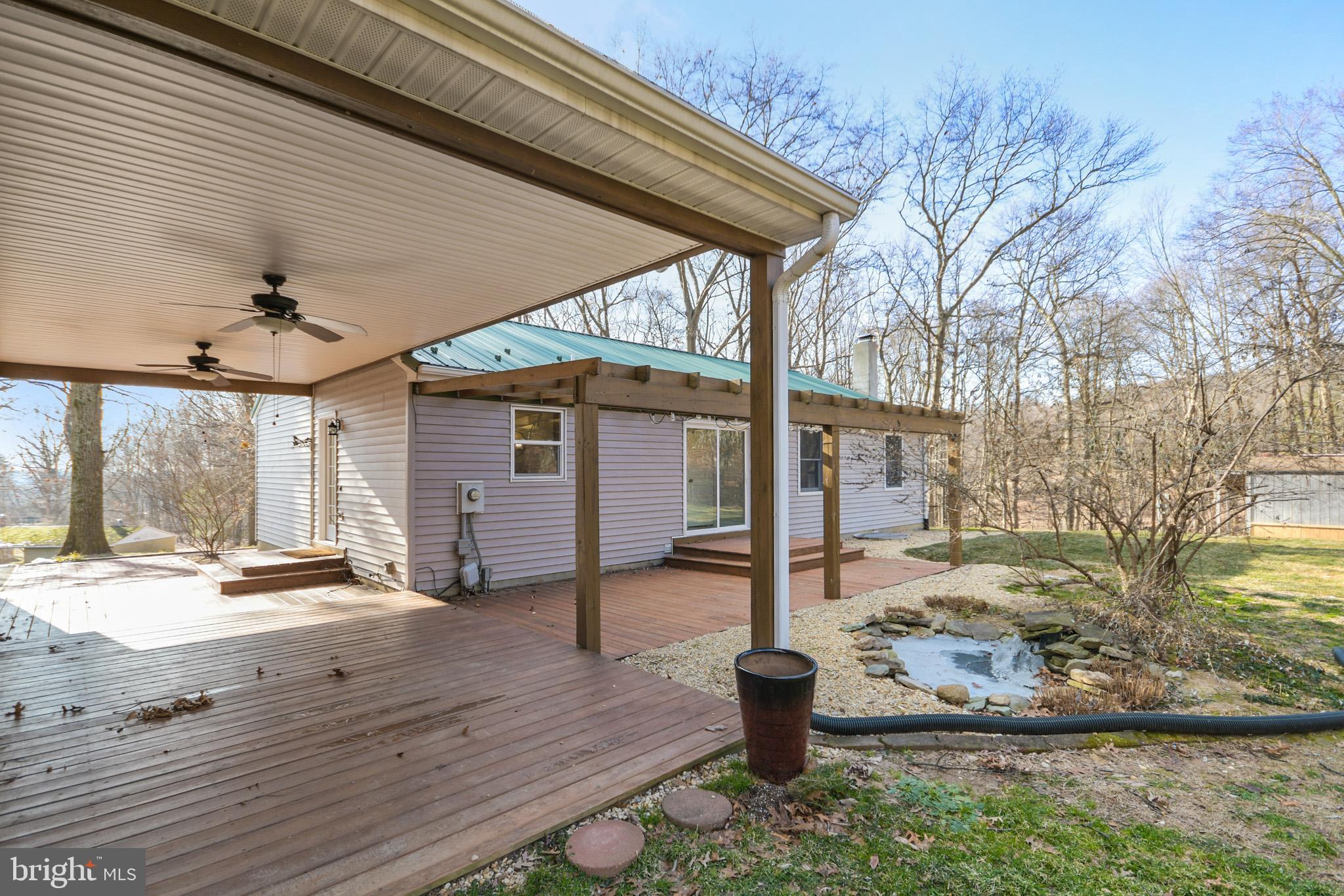 3020 Basford Road Frederick, MD 21703 - Photo 54 of 62 Two decks with coy pond