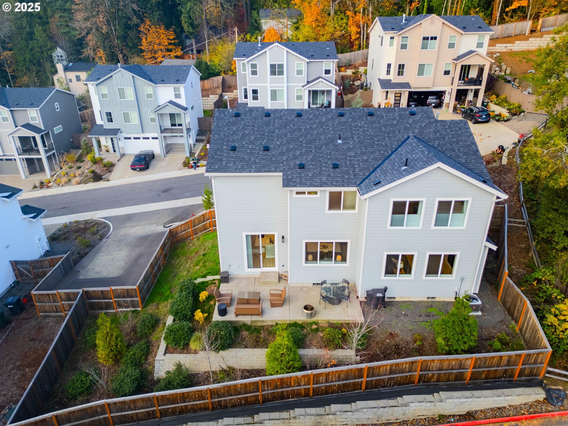 8588 Summit Court Portland, OR 97225 - Photo 21 of 22 an aerial view of multiple houses