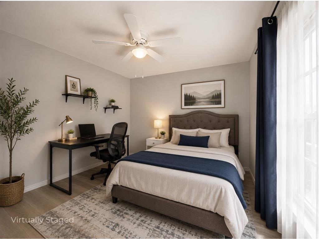 5750 Phoenix Drive, Unit 22 Dallas, TX 75231 - Photo 27 of 30 Virtually Staged Bedroom