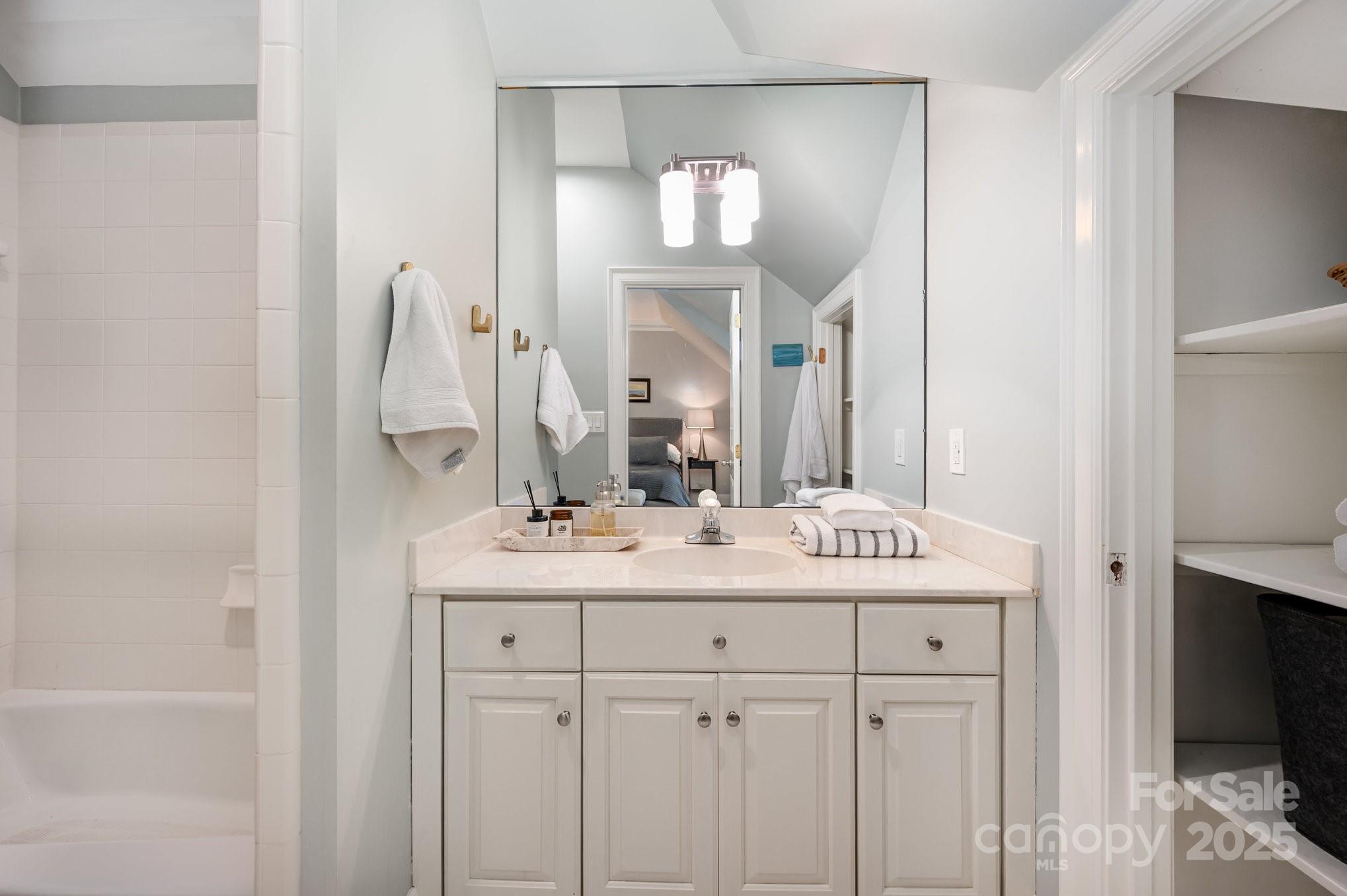 16133 North Point Road Huntersville, NC 28078 - Photo 36 of 48 a bathroom with a sink and a mirror