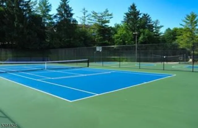 a view of a tennis court