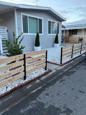 a front view of house with yard
