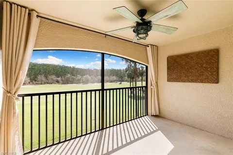 a view of a balcony